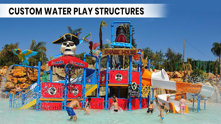 custom-Water-play-structure
